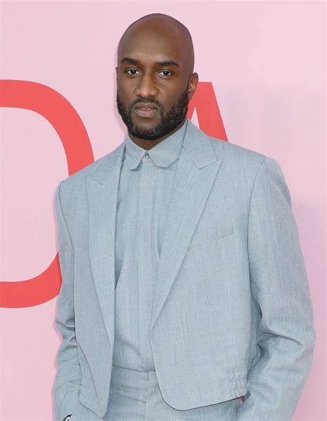 Virgil Abloh, fashion designer, 1980.